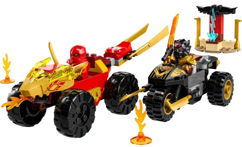 71789 - LEGO NINJAGO - BITWA SAMOCHODOWO-MOTOCYKLOWA MIĘDZY KAIEM A RASEM 71789 - LEGO NINJAGO - BITWA SAMOCHODOWO-MOTOCYKLOWA MIĘDZY KAIEM A RASEM