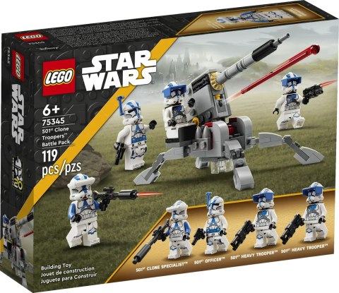 75345 - LEGO STAR WARS - ZESTAW BITEWNY - ŻOŁNIERZE-KLONY Z 501. LEGIONU™ 75345 - LEGO STAR WARS - ZESTAW BITEWNY - ŻOŁNIERZE-KLONY Z 501. LEGIONU™