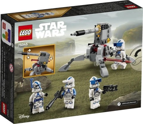 75345 - LEGO STAR WARS - ZESTAW BITEWNY - ŻOŁNIERZE-KLONY Z 501. LEGIONU™ 75345 - LEGO STAR WARS - ZESTAW BITEWNY - ŻOŁNIERZE-KLONY Z 501. LEGIONU™