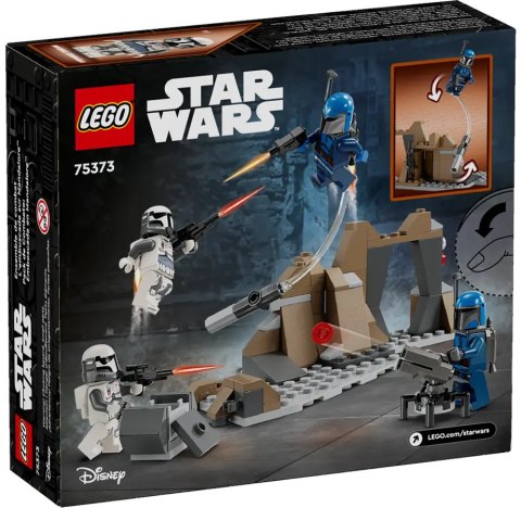 75373 - LEGO STAR WARS - ZASADZKA NA MANDALORZE™ — ZESTAW BITEWNY 75373 - LEGO STAR WARS - ZASADZKA NA MANDALORZE™ — ZESTAW BITEWNY