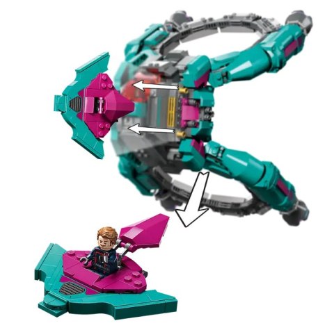76255 - LEGO SUPER HEROES - NOWY STATEK STRAŻNIKÓW 76255 - LEGO SUPER HEROES - NOWY STATEK STRAŻNIKÓW