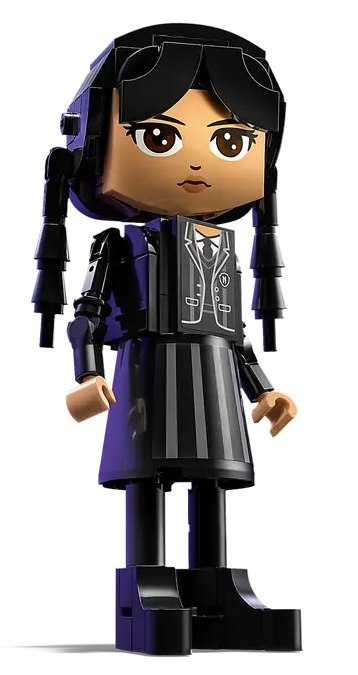 76780 - LEGO WEDNESDAY - FIGURKA WEDNESDAY ADDAMS