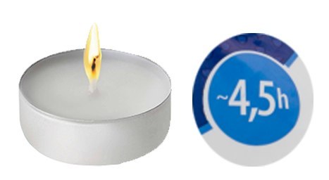 AURA PODGRZEWACZE TEALIGHTS CLASSIC 4,5H 100 SZT. P15-100 AURA PODGRZEWACZE TEALIGHTS CLASSIC 4,5H 100 SZT. P15-100