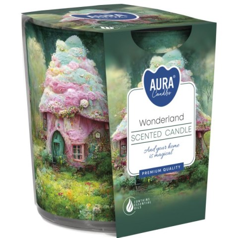 AURA ŚWIECA ZAPACHOWA BAŚNIOWA KRAINA 22H SN72S-56 AURA ŚWIECA ZAPACHOWA BAŚNIOWA KRAINA 22H SN72S-56