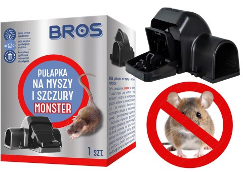 BROS - PUŁAPKA NA MYSZY I SZCZURY MONSTER BROS - PUŁAPKA NA MYSZY I SZCZURY MONSTER