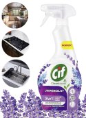 CIF CLEANBOOST UNIWERSALNY 3W1 SPRAY CZYSZCZACY LAWENDA I BŁEKITNA PAPROĆ 500ML