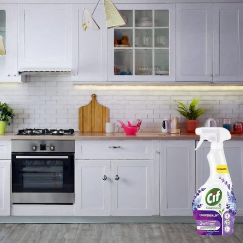 CIF CLEANBOOST UNIWERSALNY 3W1 SPRAY CZYSZCZACY LAWENDA I BŁEKITNA PAPROĆ 500ML CIF CLEANBOOST UNIWERSALNY 3W1 SPRAY CZYSZCZACY LAWENDA I BŁEKITNA PAPROĆ 500ML