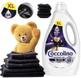 COCCOLINO BLACK & DARK XL ŻEL DO PRANIA CZARNYCH I CIEMNYCH TKANIN 68 PRAń 2,72L