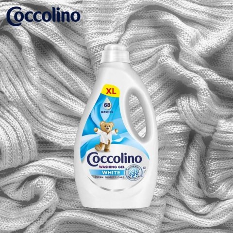 COCCOLINO WHITE XL ŻEL DO PRANIA BIAŁYCH TKANIN 68 PRAń 2,72L COCCOLINO WHITE XL ŻEL DO PRANIA BIAŁYCH TKANIN 68 PRAń 2,72L