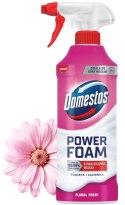 DOMESTOS POWER FOAM PIANA DO MYCIA TOALETY I ŁAZIENKI FLORAL FRESH 435ML