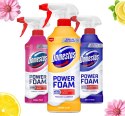 ZESTAW 3 x DOMESTOS POWER FOAM PIANA DO MYCIA TOALETY I ŁAZIENKI 435ML
