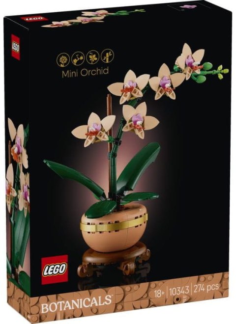 10343 - LEGO THE BOTANICAL COLLECTION - MAŁA ORCHIDEA 10343 - LEGO THE BOTANICAL COLLECTION - MAŁA ORCHIDEA