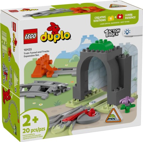 10425 - LEGO DUPLO - TUNEL I TORY KOLEJOWE — ZESTAW ROZSZERZAJĄCY 10425 - LEGO DUPLO - TUNEL I TORY KOLEJOWE — ZESTAW ROZSZERZAJĄCY
