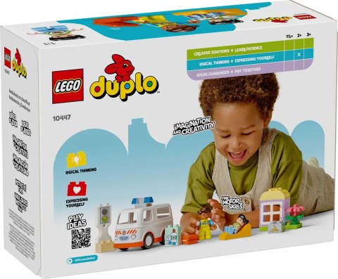 10447 - LEGO DUPLO - KARETKA Z KIEROWCĄ 10447 - LEGO DUPLO - KARETKA Z KIEROWCĄ