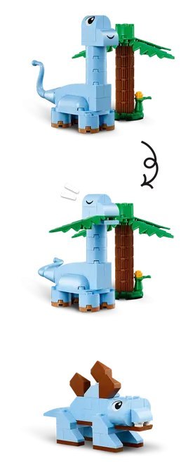 11041 - LEGO CLASSIC - KREATYWNE DINOZAURY 11041 - LEGO CLASSIC - KREATYWNE DINOZAURY
