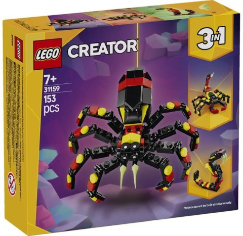 31159 - LEGO CREATOR - DZIKIE ZWIERZĘTA: NIEZWYKŁY PAJĄK 31159 - LEGO CREATOR - DZIKIE ZWIERZĘTA: NIEZWYKŁY PAJĄK