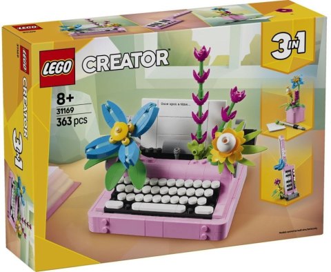 31169 - LEGO CREATOR - MASZYNA DO PISANIA Z KWIATAMI 31169 - LEGO CREATOR - MASZYNA DO PISANIA Z KWIATAMI