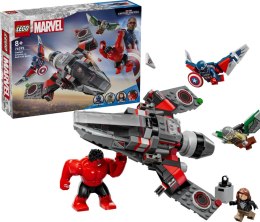 76292 - LEGO SUPER HEROES - KAPITAN AMERYKA KONTRA CZERWONY HULK — BITWA