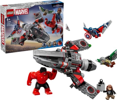 76292 - LEGO SUPER HEROES - KAPITAN AMERYKA KONTRA CZERWONY HULK — BITWA 76292 - LEGO SUPER HEROES - KAPITAN AMERYKA KONTRA CZERWONY HULK — BITWA