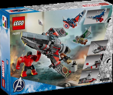 76292 - LEGO SUPER HEROES - KAPITAN AMERYKA KONTRA CZERWONY HULK — BITWA 76292 - LEGO SUPER HEROES - KAPITAN AMERYKA KONTRA CZERWONY HULK — BITWA