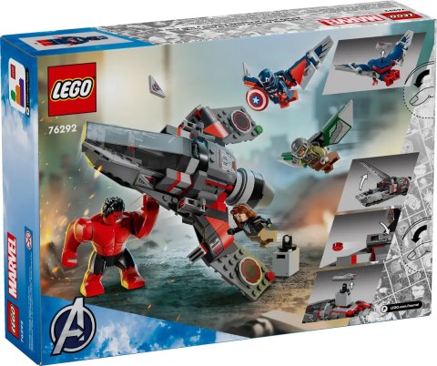 76292 - LEGO SUPER HEROES - KAPITAN AMERYKA KONTRA CZERWONY HULK — BITWA 76292 - LEGO SUPER HEROES - KAPITAN AMERYKA KONTRA CZERWONY HULK — BITWA