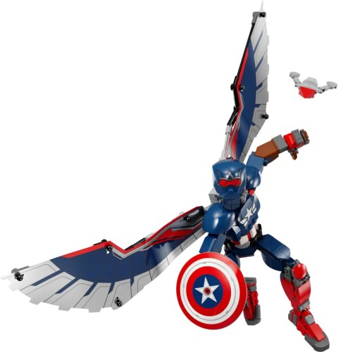 76296 - LEGO SUPER HEROES - FIGURKA NOWEGO KAPITANA AMERYKI 76296 - LEGO SUPER HEROES - FIGURKA NOWEGO KAPITANA AMERYKI