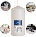 AURA ŚWIECA WALEC BIAŁA 38H SW60/120-090