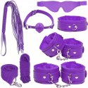 AKCESORIA EROTYCZNE - ZESTAW 7 EL. KIT-7-PURPLE