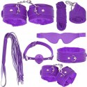 AKCESORIA EROTYCZNE - ZESTAW 7 EL. KIT-7-PURPLE
