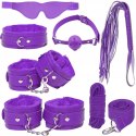 AKCESORIA EROTYCZNE - ZESTAW 7 EL. KIT-7-PURPLE