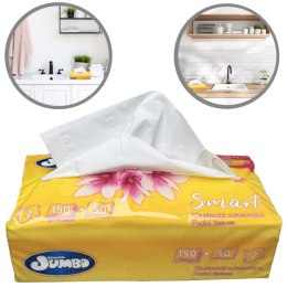 CHUSTECZKI UNIWERSALNE 200 SZT. SŁONIK JUMBO SMART FOLIA 2W - 1 OP.