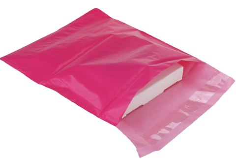 FOLIOPAKI KURIERSKIE RÓŻOWE A3 310x420MM - 1000 SZT.