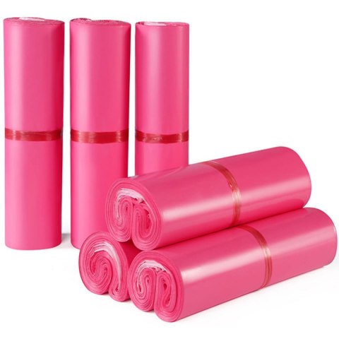 FOLIOPAKI KURIERSKIE RÓŻOWE B4 260x350MM - 50 SZT.