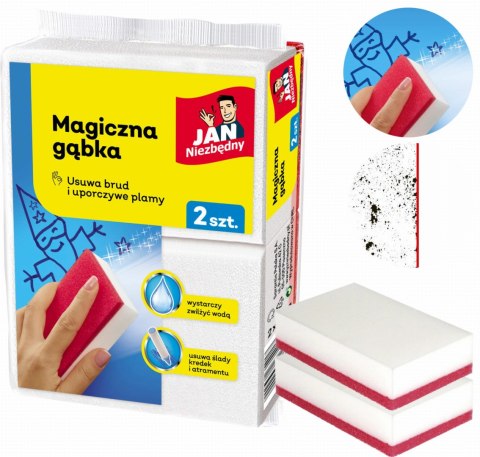 JAN NIEZBĘDNY MAGICZNA GĄBKA 2 SZT. JAN NIEZBĘDNY MAGICZNA GĄBKA 2 SZT.