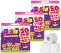 PAPIER TOALETOWY 50R MIŚKI 3W - 150 ROLEK