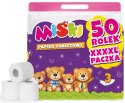 PAPIER TOALETOWY 50R MIŚKI 3W - 200 ROLEK
