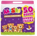PAPIER TOALETOWY 50R MIŚKI 3W - 200 ROLEK