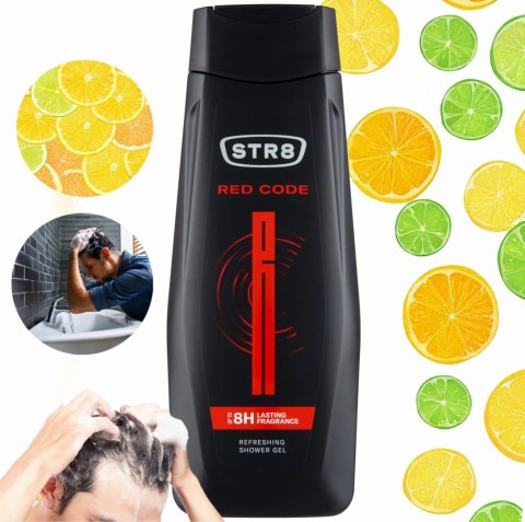 STR8 ŻEL POD PRYSZNIC 400ML RED CODE STR8 ŻEL POD PRYSZNIC 400ML RED CODE