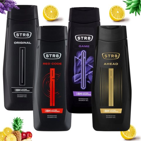 ZESTAW 4 x STR8 ŻEL POD PRYSZNIC MIX 4 x 400ML ZESTAW 4 x STR8 ŻEL POD PRYSZNIC MIX 4 x 400ML