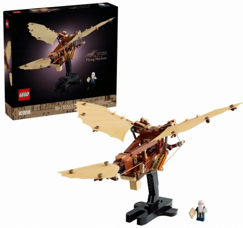10363 - LEGO ICONS - MASZYNA LATAJĄCA LEONARDA DA VINCI 10363 - LEGO ICONS - MASZYNA LATAJĄCA LEONARDA DA VINCI
