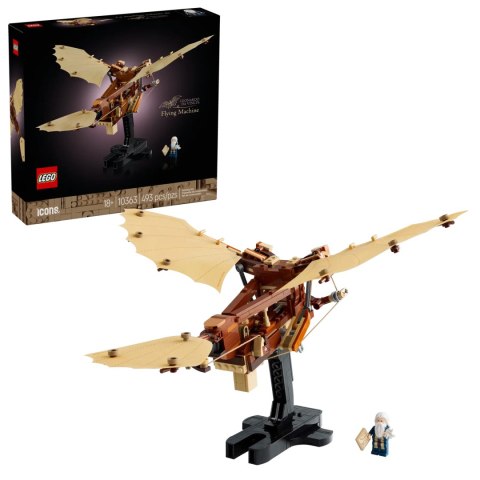 10363 - LEGO ICONS - MASZYNA LATAJĄCA LEONARDA DA VINCI 10363 - LEGO ICONS - MASZYNA LATAJĄCA LEONARDA DA VINCI