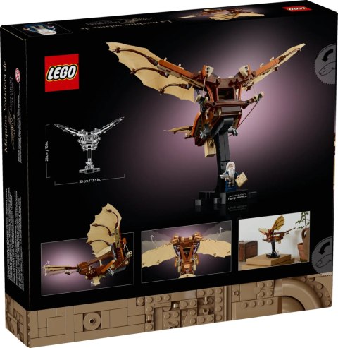 10363 - LEGO ICONS - MASZYNA LATAJĄCA LEONARDA DA VINCI 10363 - LEGO ICONS - MASZYNA LATAJĄCA LEONARDA DA VINCI
