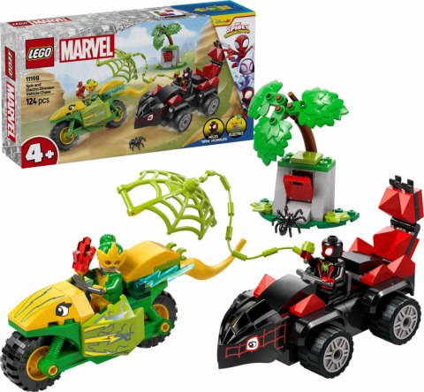 11198 - LEGO SUPER HEROES - POŚCIG SPINA ZA ELECTRO W DINOPOJEźDZIE 11198 - LEGO SUPER HEROES - POŚCIG SPINA ZA ELECTRO W DINOPOJEźDZIE
