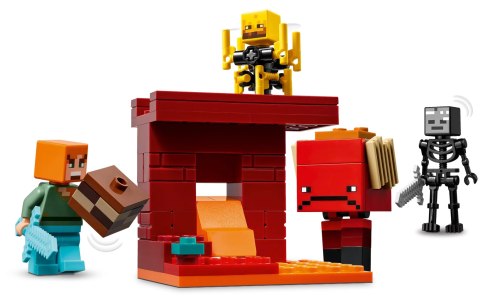 21266 - LEGO MINECRAFT - BITWA NA MOŚCIE NETHERU 21266 - LEGO MINECRAFT - BITWA NA MOŚCIE NETHERU