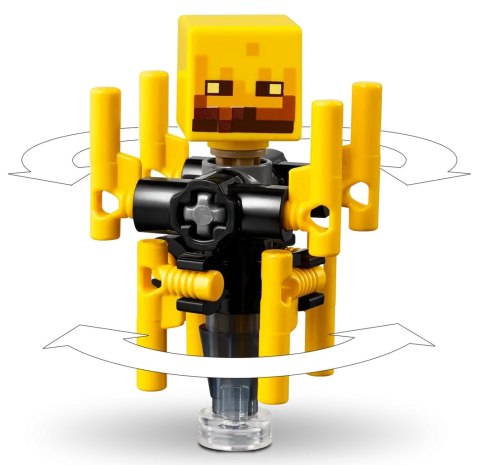 21266 - LEGO MINECRAFT - BITWA NA MOŚCIE NETHERU 21266 - LEGO MINECRAFT - BITWA NA MOŚCIE NETHERU