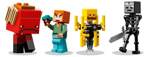21266 - LEGO MINECRAFT - BITWA NA MOŚCIE NETHERU 21266 - LEGO MINECRAFT - BITWA NA MOŚCIE NETHERU