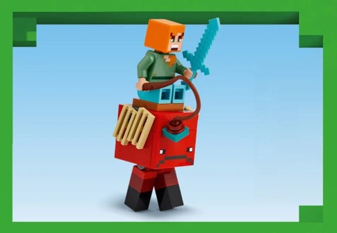 21266 - LEGO MINECRAFT - BITWA NA MOŚCIE NETHERU 21266 - LEGO MINECRAFT - BITWA NA MOŚCIE NETHERU