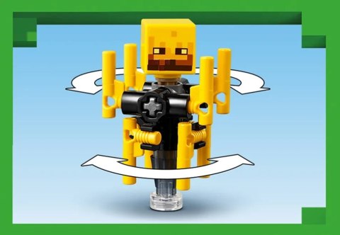 21266 - LEGO MINECRAFT - BITWA NA MOŚCIE NETHERU 21266 - LEGO MINECRAFT - BITWA NA MOŚCIE NETHERU