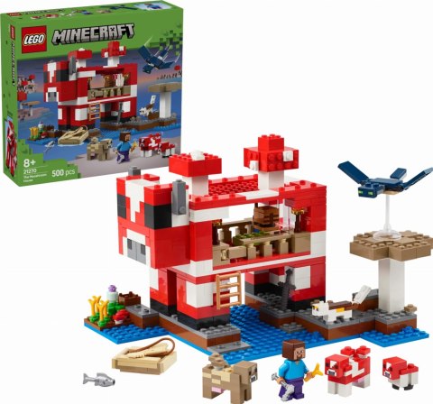 21270 - LEGO MINECRAFT - DOM GRZYBOWEJ KROWY 21270 - LEGO MINECRAFT - DOM GRZYBOWEJ KROWY