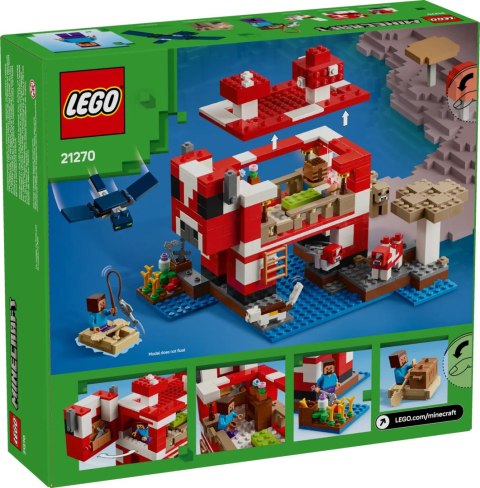 21270 - LEGO MINECRAFT - DOM GRZYBOWEJ KROWY 21270 - LEGO MINECRAFT - DOM GRZYBOWEJ KROWY